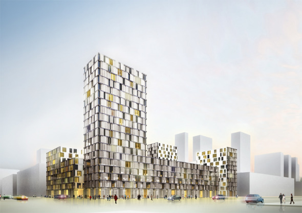 101 block [3 propuestas ganadoras] / De Architekten Cie. y SVESMI