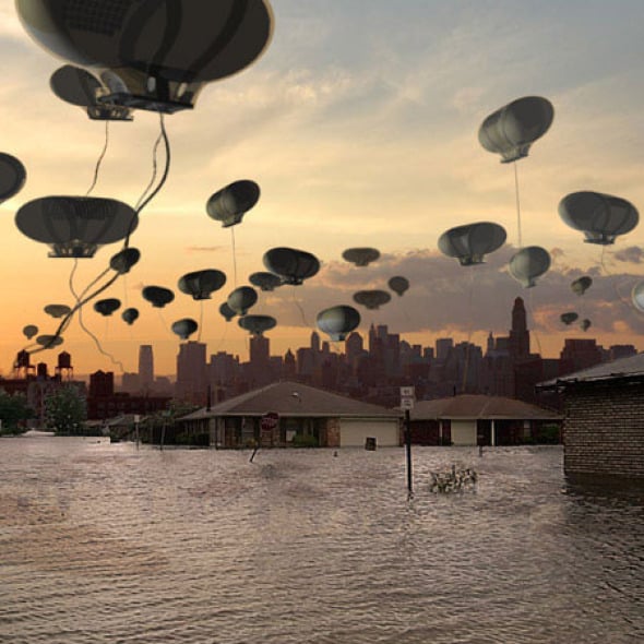 Cloud City, un proyecto experimental de vivienda post-desastre para Nueva York