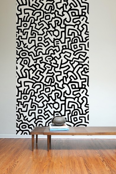 Paneles Adhesivos inspirados en la obra del artista pop Keith Haring
