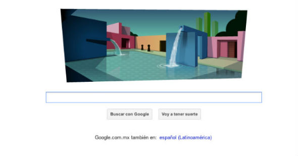 Google celebra a Luis Barragn con doodle