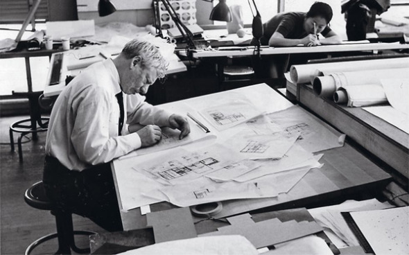 Exposicin de Louis Kahn a 40 aos de su desaparicin