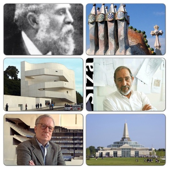 Feliz cumpleaos Alvaro Siza, Antoni Gaud y Robert Venturi