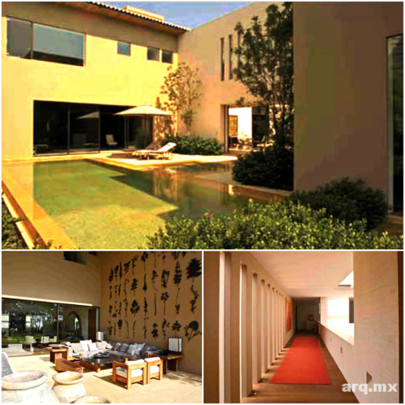 Equilibrio entre vivienda y patio. Casa Magnolia / Legorreta y Legorreta