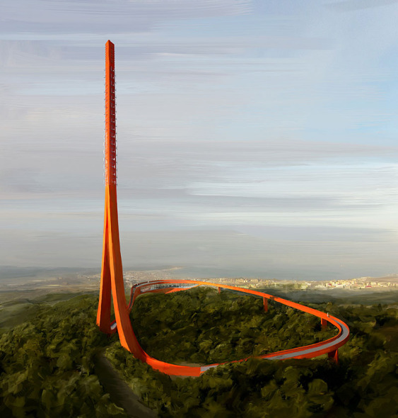 Primer Lugar Concurso anakkale Antenna Tower