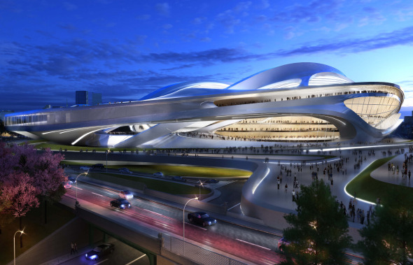 El estadio olímpico que Zaha Hadid no pudo construir 