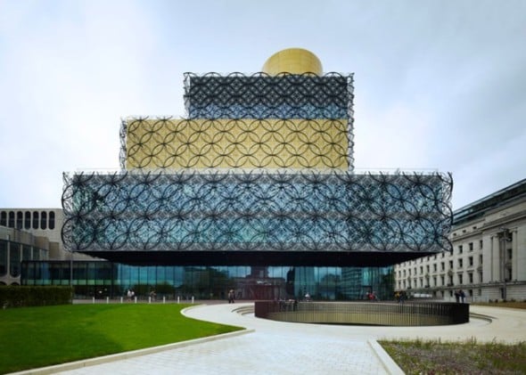 Biblioteca de Birmingham de Mecanoo la ganadora del Premio Stirling del pblico