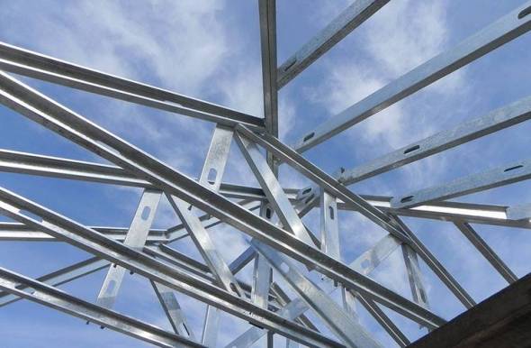 Cmo se conforma un techo en Steel Frame