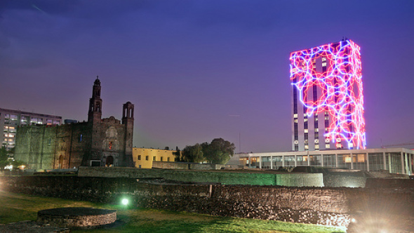 Reinauguran Plaza de las Tres Culturas en Tlatelolco