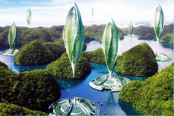 Podran ser los edificios flotantes el futuro de la sostenibilidad