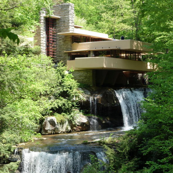 La casa de la cascada de Frank Lloyd Wright celebra su 80 aniversario