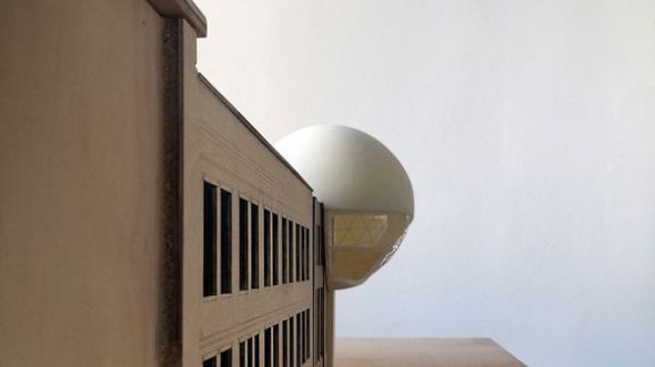 La fantstica esfera de Niemeyer que ser construida de manera pstuma
