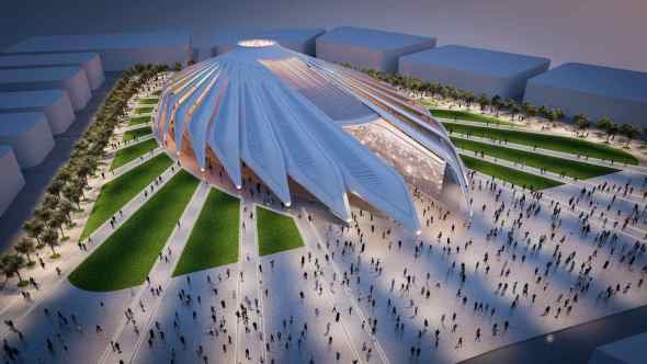 Calatrava ataca de nuevo: Pabelln para la Expo Dubi 2020
