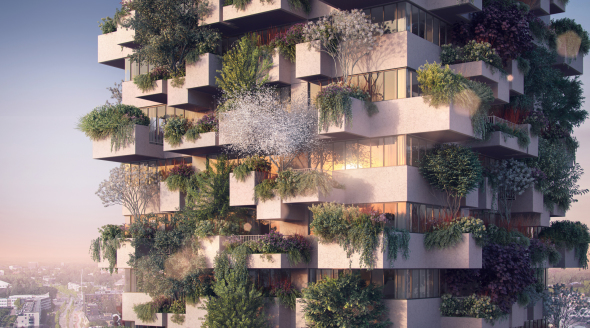 Los -edificios para árboles- del arquitecto Stefano Boeri