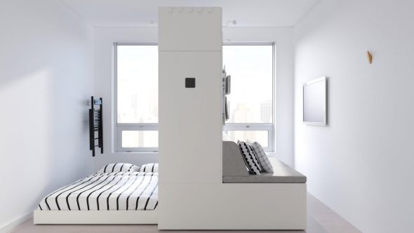 Muebles robóticos de IKEA para viviendas pequeñas