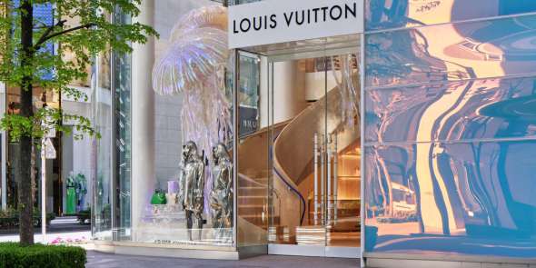 Tienda Louis Vuitton en Ginza Namikidori