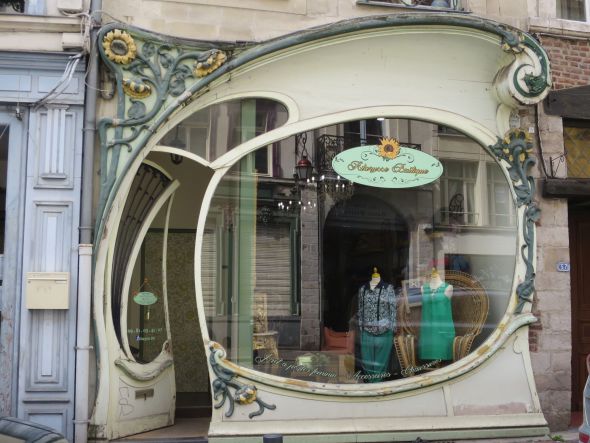 Los escaparates Art Nouveau de Francia
