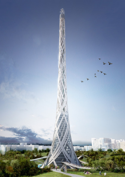 Propuesta Torre Taiwan / Aedas R-D 