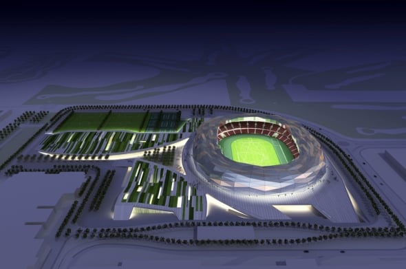 Estadio Doha Qatar 2022 / Red Fenwich Asociados y Arup