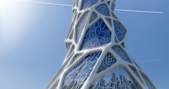 Ornamento y estructura a la vez: Torre Biónica. LAVA