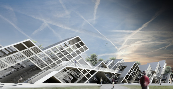 Modular Pavilion realizado por Prechteck