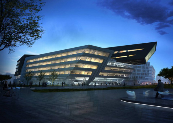 El campus de la Universidad de Viena a diseño de Zaha Hadid en marcha