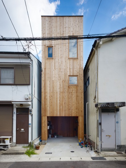 Casa japonesa en terreno de 37 metros cuadrados