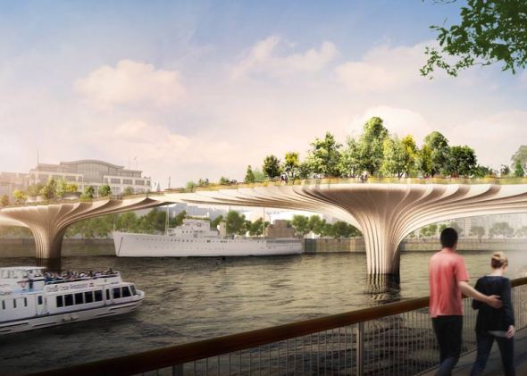 Nuevo puente-jardín para Londres