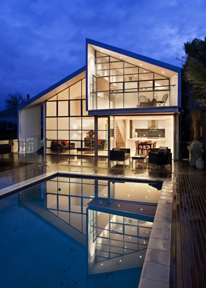 Casa borrosa. Bild Studio Architects