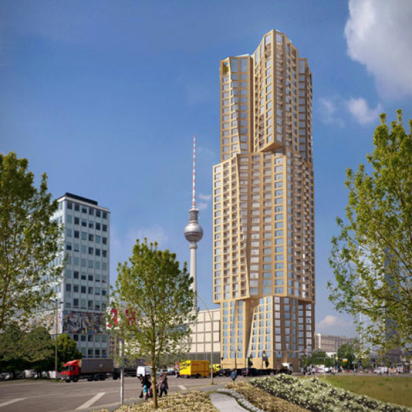 Frank Gehry Diseña el Rascacielos Más Alto de Berlín