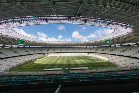 Los Estadios del Mundial de Fútbol de Brasil