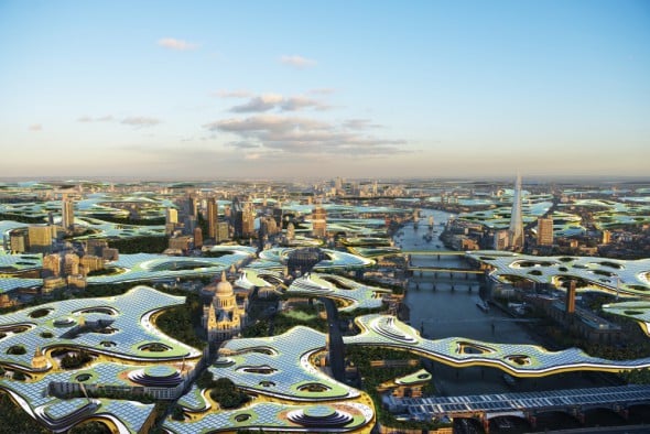 Arquitecto quiere convertir Londres en una oficina infinita 