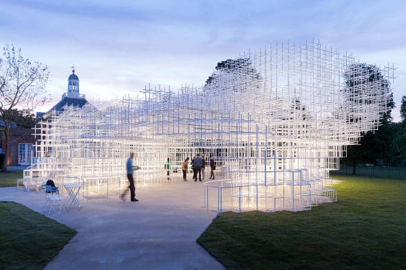 La arquitectura transparente del Serpentine Pavilion