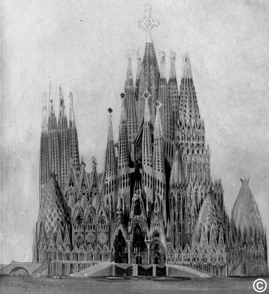 La Sagrada Familia... ¿es de Gaudí?