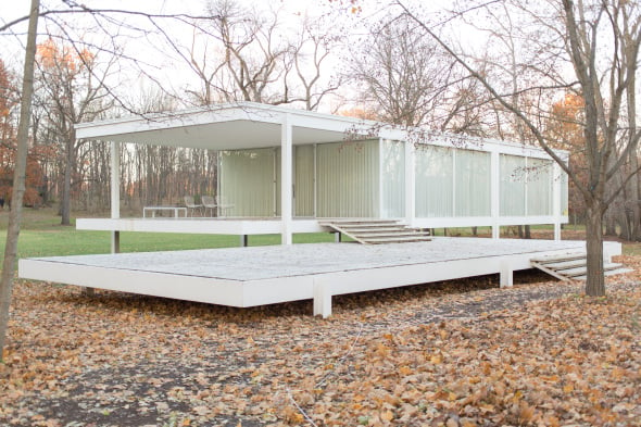 El hogar de la discordia que diseñó Mies van der Rohe