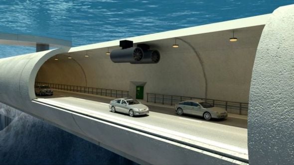 E39: La fantástica autopista de túneles subacuáticos y puentes flotantes