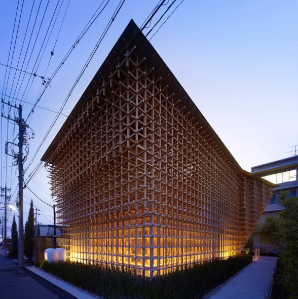 La arquitectura de madera de Kengo Kuma