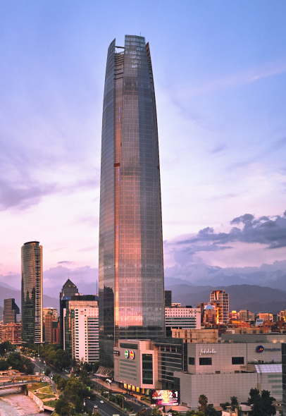 El edificio más alto de Latinoamérica está en Chile, zona de alta sismicidad 