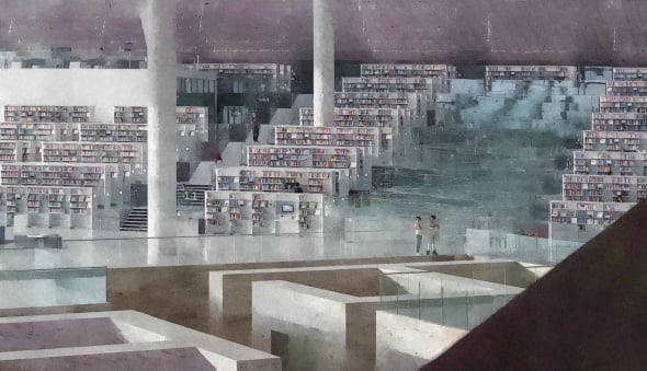 Los inventos de Rem Koolhaas para la Biblioteca Nacional de Qatar