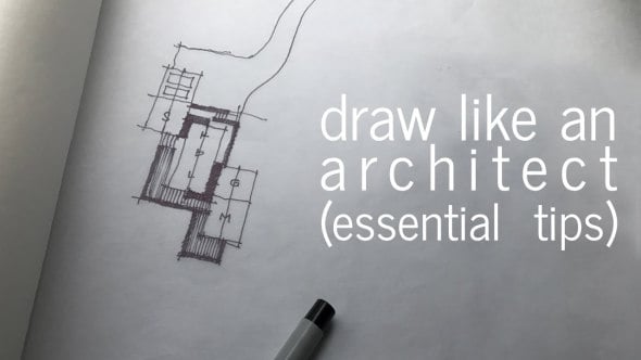 Si quieres dibujar como un verdadero arquitecto ve este video