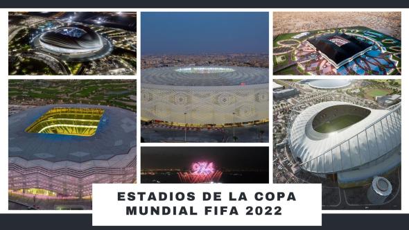 Conocé los 8 estadios de la copa mundial 2022 de fútbol