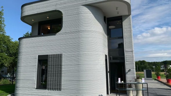 Así es la primera casa impresa en 3D de Alemania